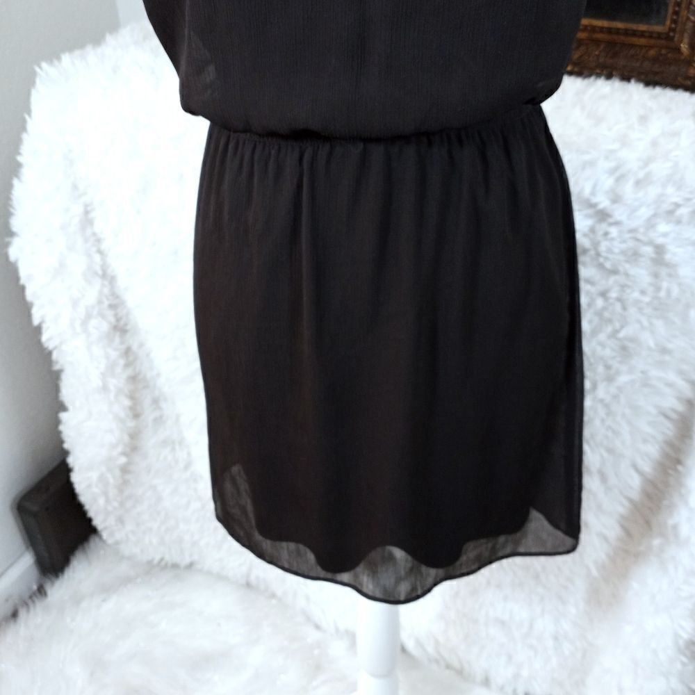EXPRESS BLACK STRAPLESS DRESS SZ.XS EUC - Picture 4 of 9